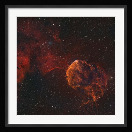 Framed Jellyfish Nebula Print