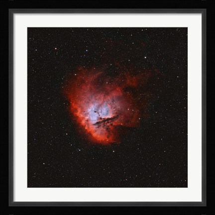 Framed NGC 281, the Pacman Nebula I Print