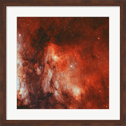 Framed Pelican Nebula II Print