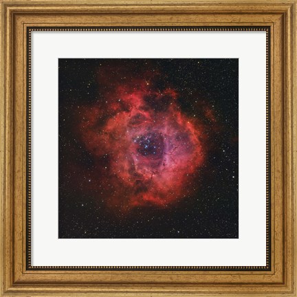 Framed Rosette Nebula III Print