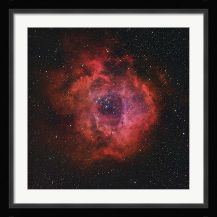 Framed Rosette Nebula III Print