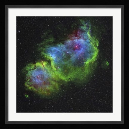 Framed Soul Nebula Print