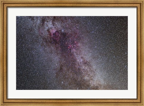 Framed North America Nebula and dark Nebulae in Cygnus II Print