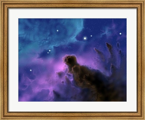 Framed Our Sun may have formed from a protostellar Nebula like this one Print