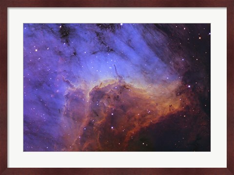 Framed Pelican Nebula I Print
