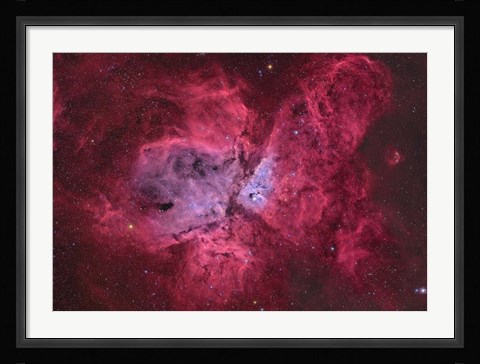 Framed NGC 3372, The Eta Carinae Nebula III Print