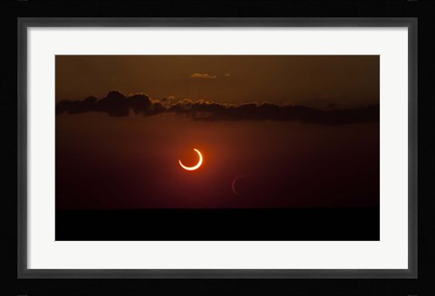 Framed Annular Solar Eclipse Print