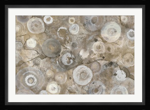 Framed Neutral Agate Print