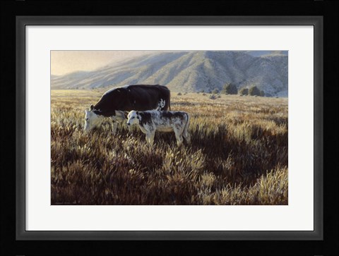 Framed April's Treasure Print