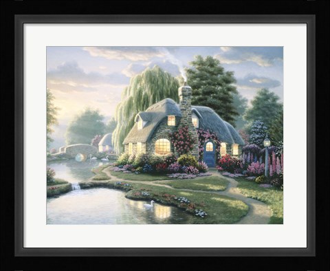 Framed Poore's Pond Print