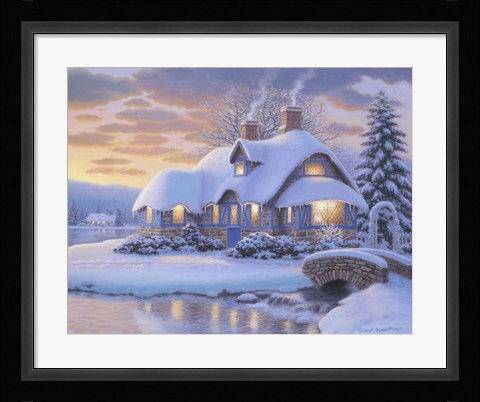 Framed Briggs Corner 2 Print