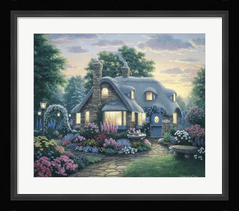 Framed Peaceful Place Print