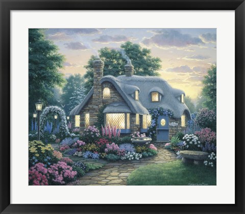 Framed Peaceful Place Print