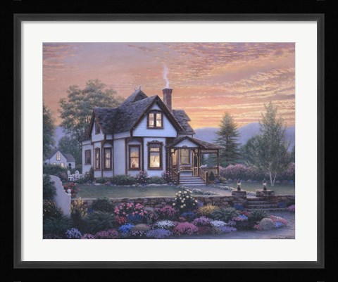 Framed Sunset Symphony Print