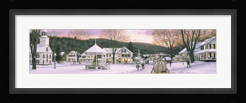 Framed Sleigh Bells Ring Print
