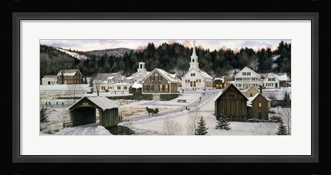 Framed Twilight Glow Print