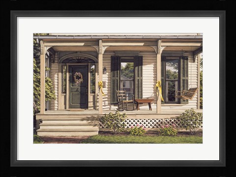 Framed Welcome Home Summer Print