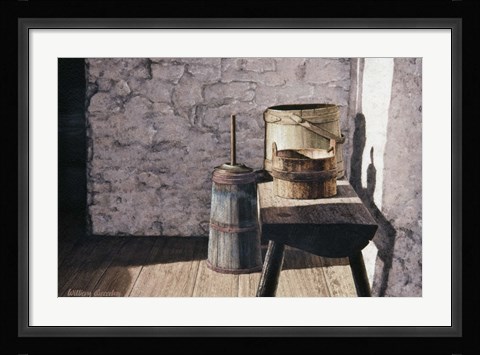 Framed Springhouse Still Life Print