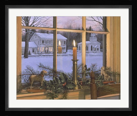 Framed Season Of Peace Print