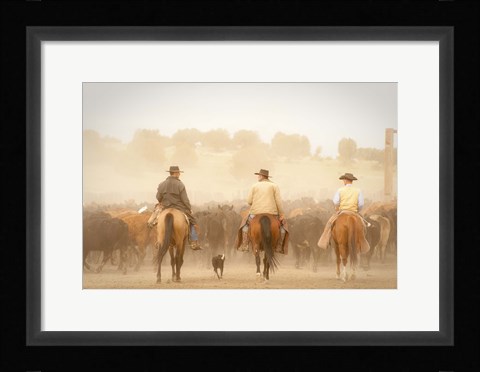 Framed Cowboys Best Friend Print