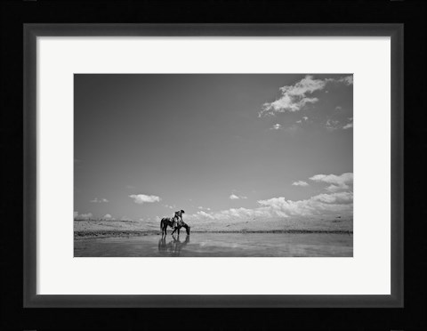 Framed Quite Moment Print
