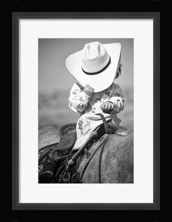 Framed True Cowgirl Print