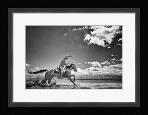 Framed Walk on Water Print