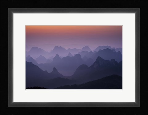 Framed Enchanted China Print