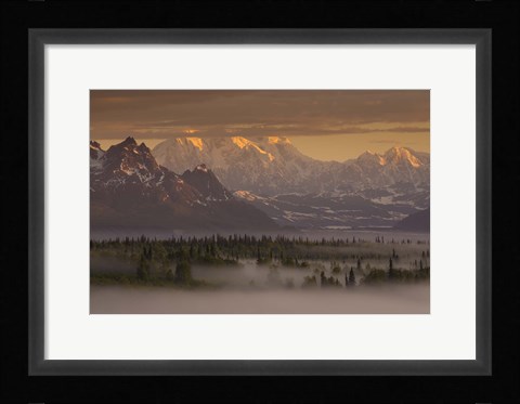 Framed Moods Of Denali Print