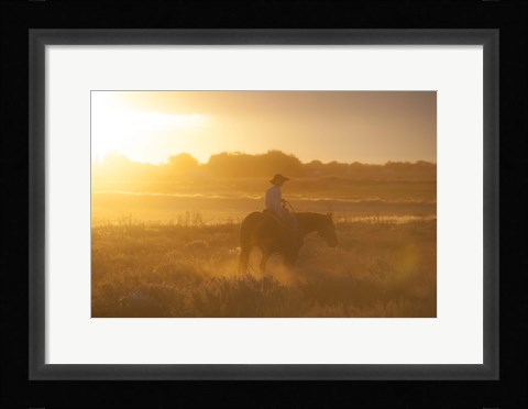 Framed Ready To Ride Print