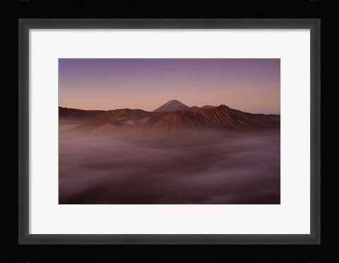 Framed Waiting To Erupt Print