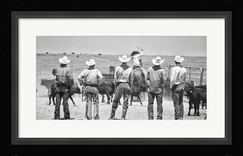 Framed Teaching the Guys Print