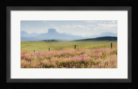 Framed Alone the Way Print