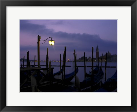 Framed Nights Of Italy Print