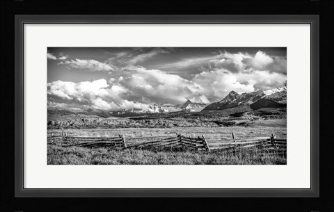 Framed Colorado Fields Print
