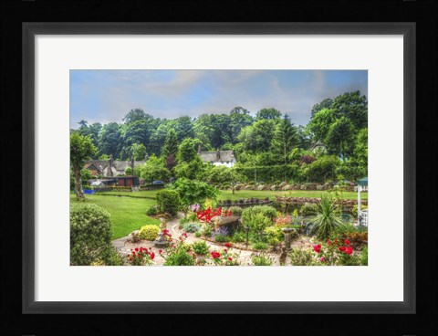 Framed Garden 1 Print