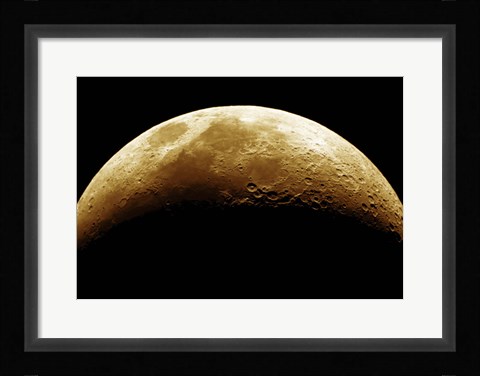 Framed Moon 5 Print
