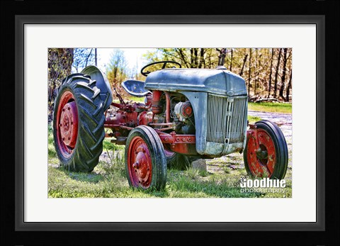 Framed Tractor Print