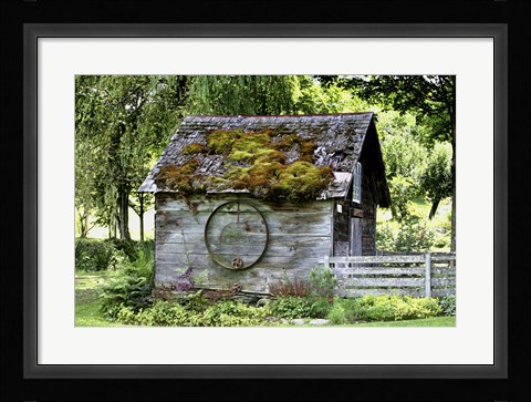 Framed Barn Print