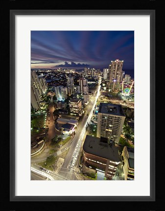 Framed Gold Coast Highway Print