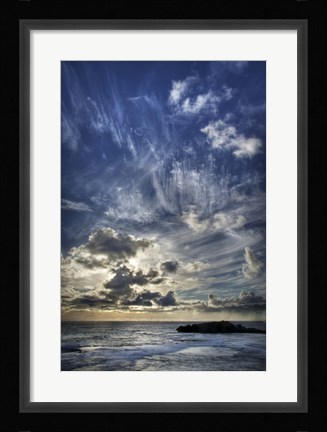 Framed Cloud Evolution Print