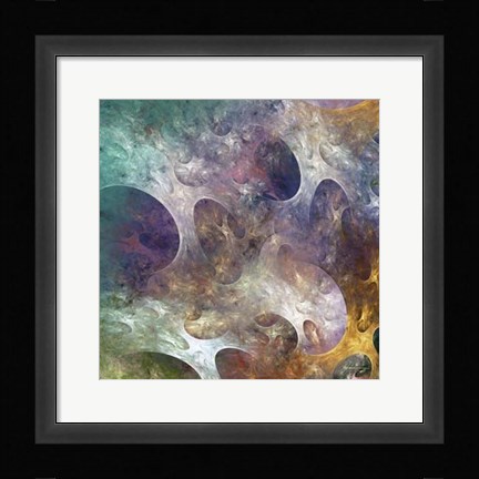 Framed Lunar Tiles IV Print