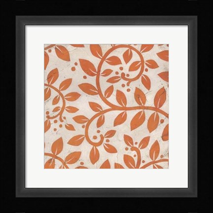 Framed Vivid Vines II Print