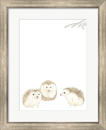 Framed Baby Animals IV Print