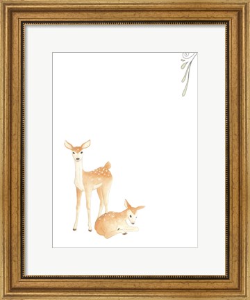 Framed Baby Animals VI Print