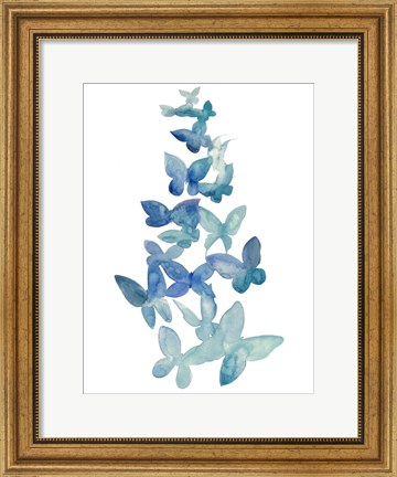 Framed Butterfly Falls I Print