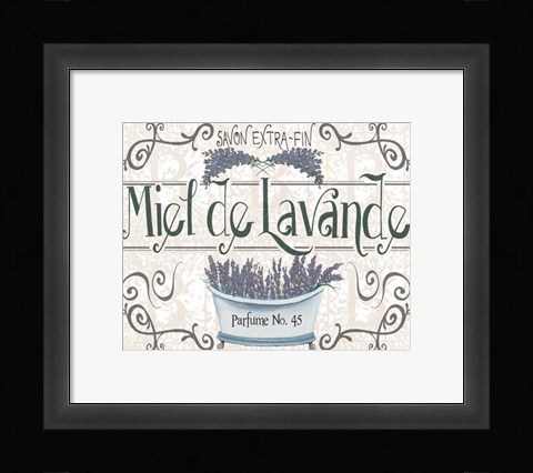 Framed Vintage Soap Design I Print