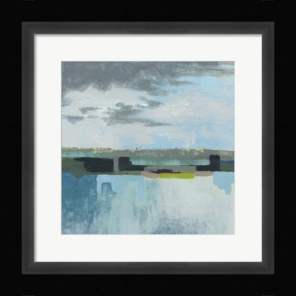 Framed Day at the Sea I Print