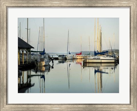 Framed Marina Sundown I Print