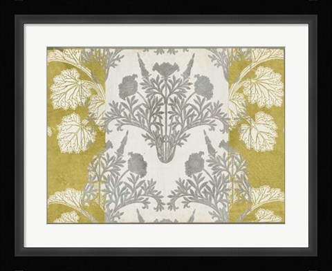 Framed Book Back Design II Print